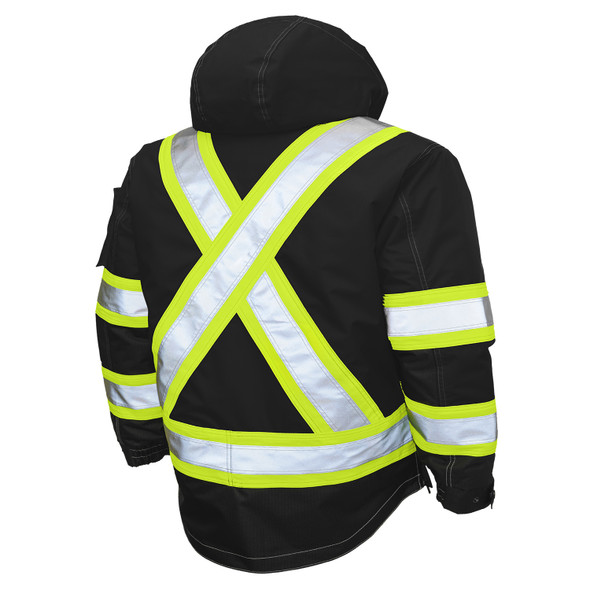 Black Ripstop Jacket S187-BLK
